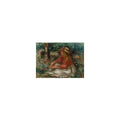 Jeune Fille Assise Sur L'Herbeby Pierre Auguste Renoir