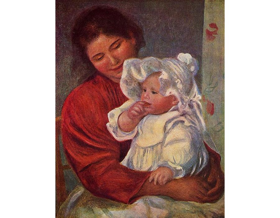 Gabrielle And Jean by Pierre Auguste Renoir