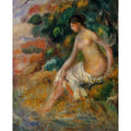 Nude In The Greenery by Pierre Auguste Renoir