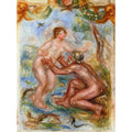 Study For The Saone Embraced By The Rhone by Pierre Auguste Renoir