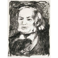 Richard Wagner 2 by Pierre Auguste Renoir