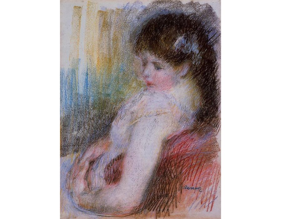 Seated Woman 2 by Pierre Auguste Renoir