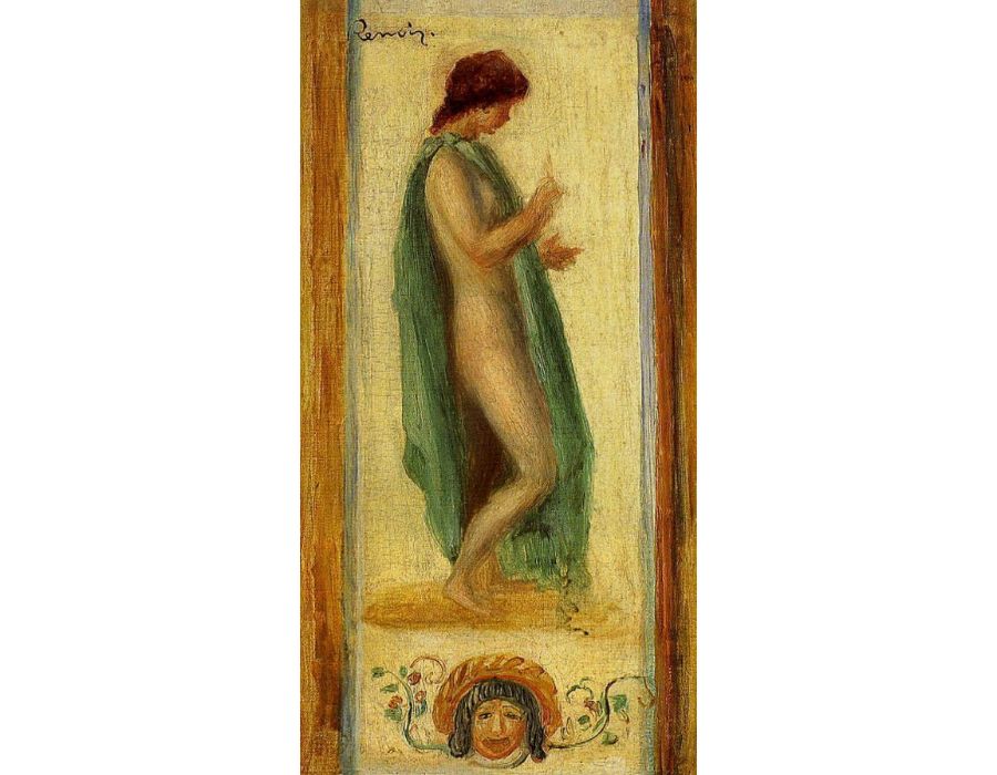 Study Of A Woman For Oedipus by Pierre Auguste Renoir
