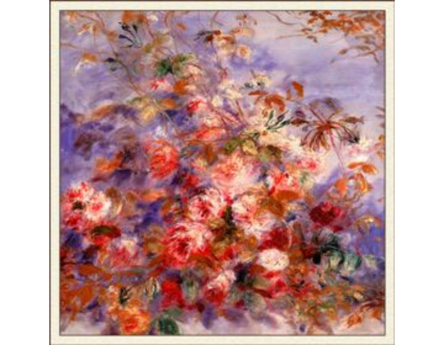 Roses By The Window by Pierre Auguste Renoir