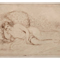 Femme Couchee by Pierre Auguste Renoir