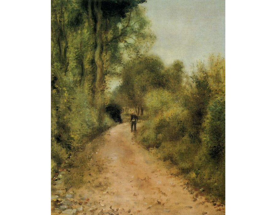On The Path by Pierre Auguste Renoir