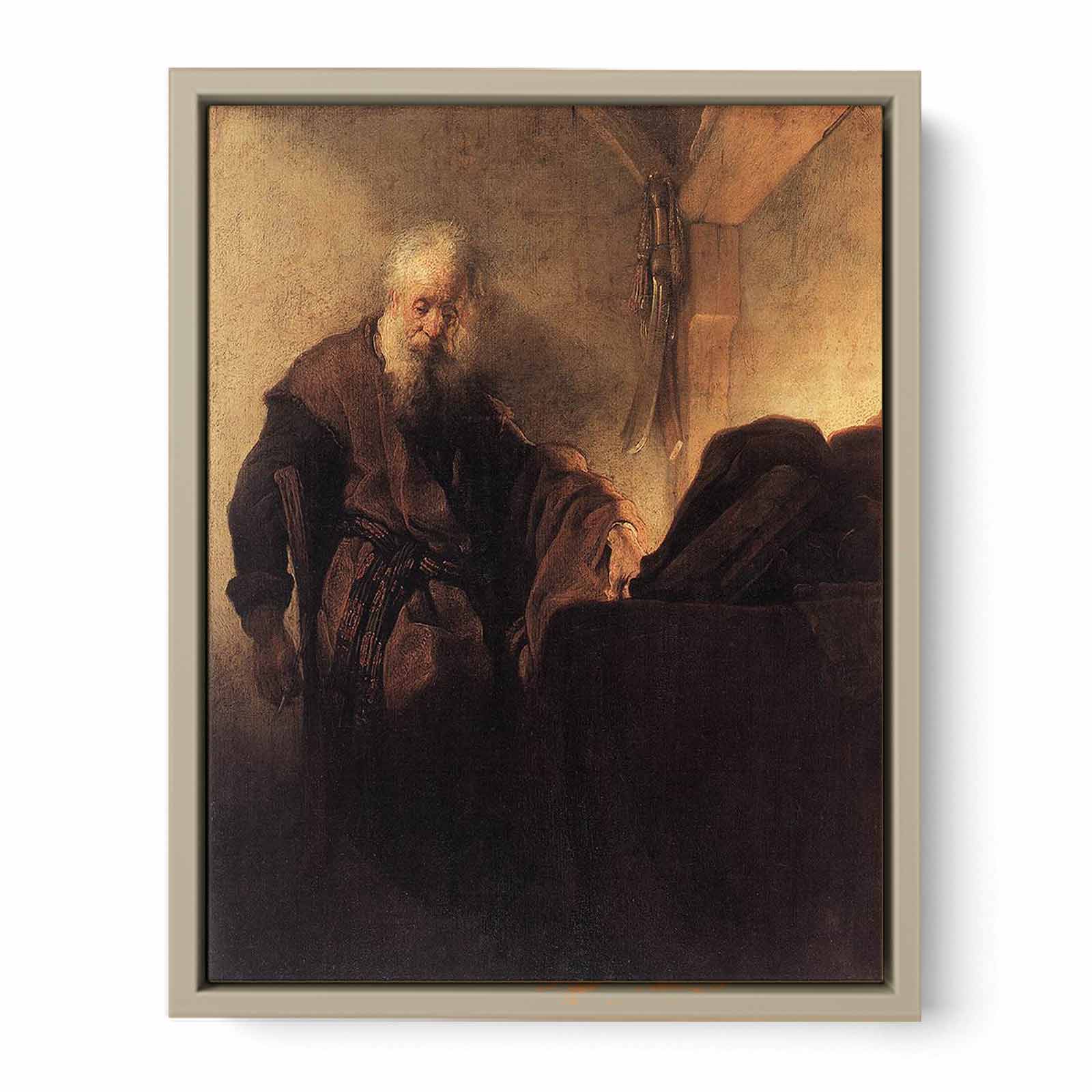 St Paul at his Writing-Desk 1629-30 Painting