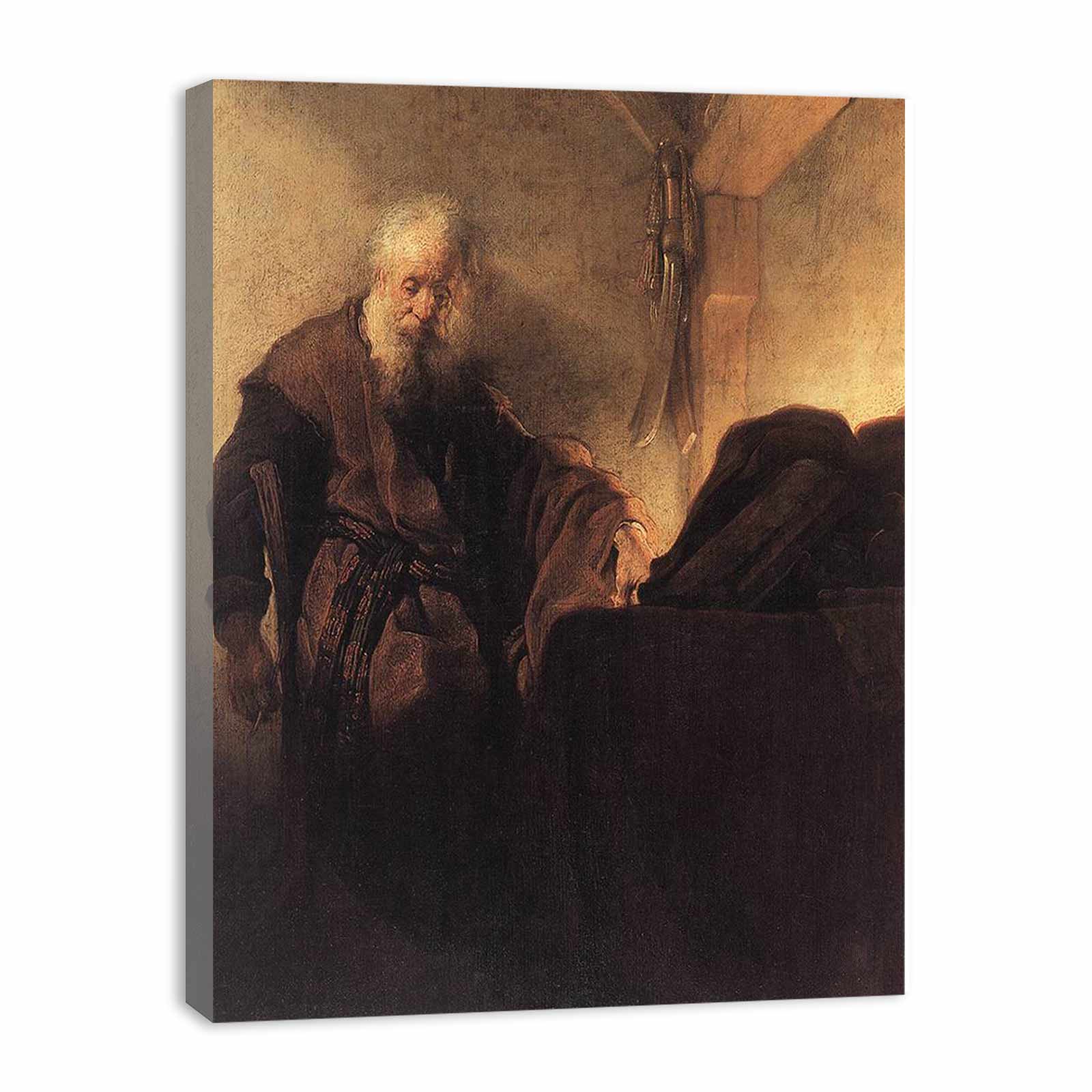 St Paul at his Writing-Desk 1629-30 Painting
