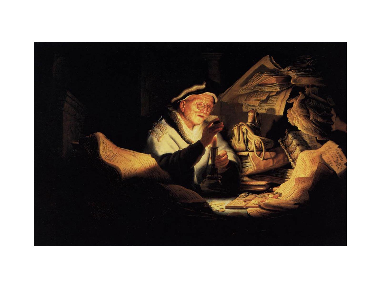 Parable of the Rich Man 2 Painting
