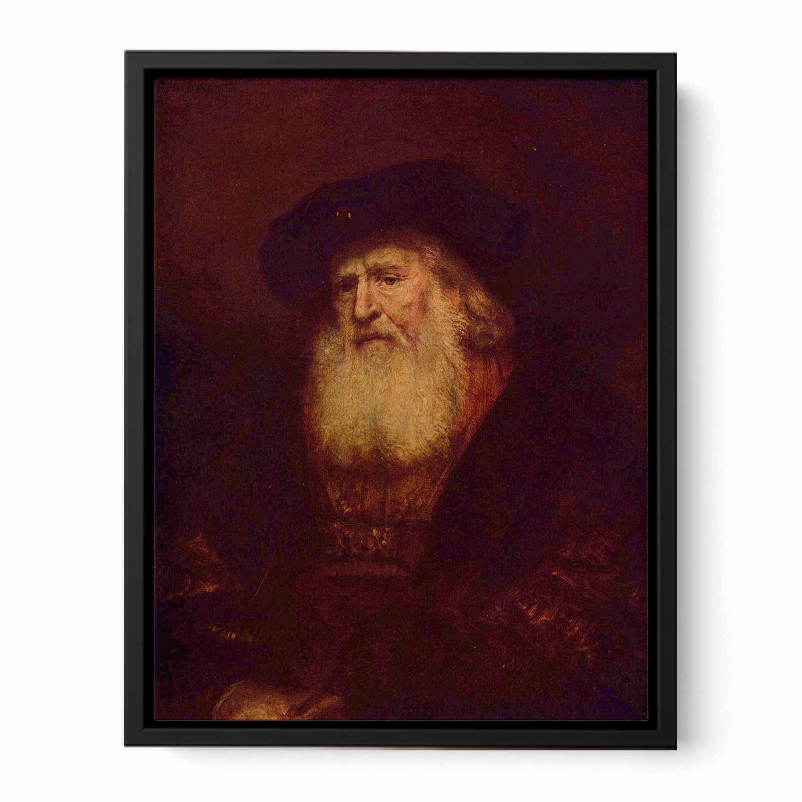 Portrait of a bearded old man Painting