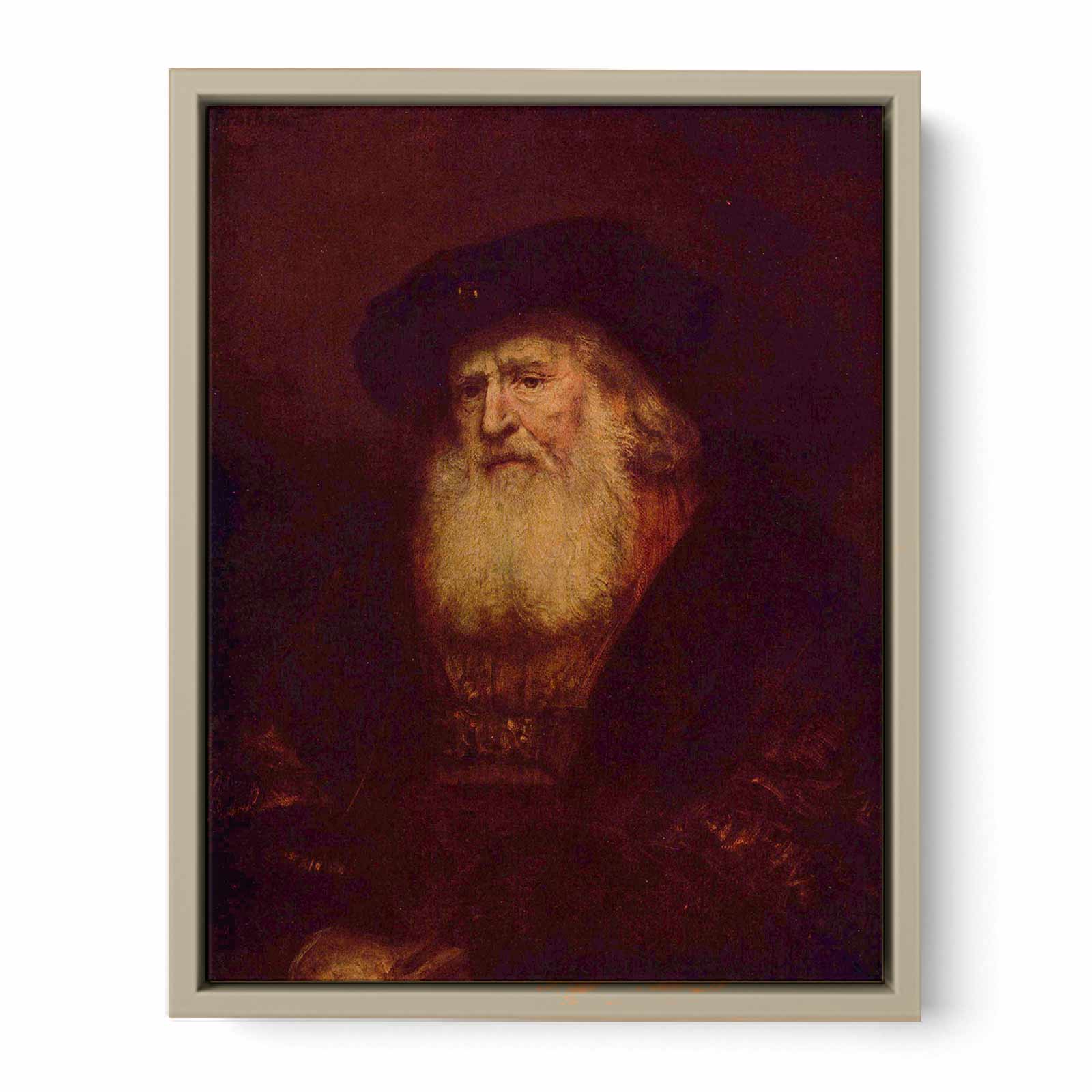 Portrait of a bearded old man Painting