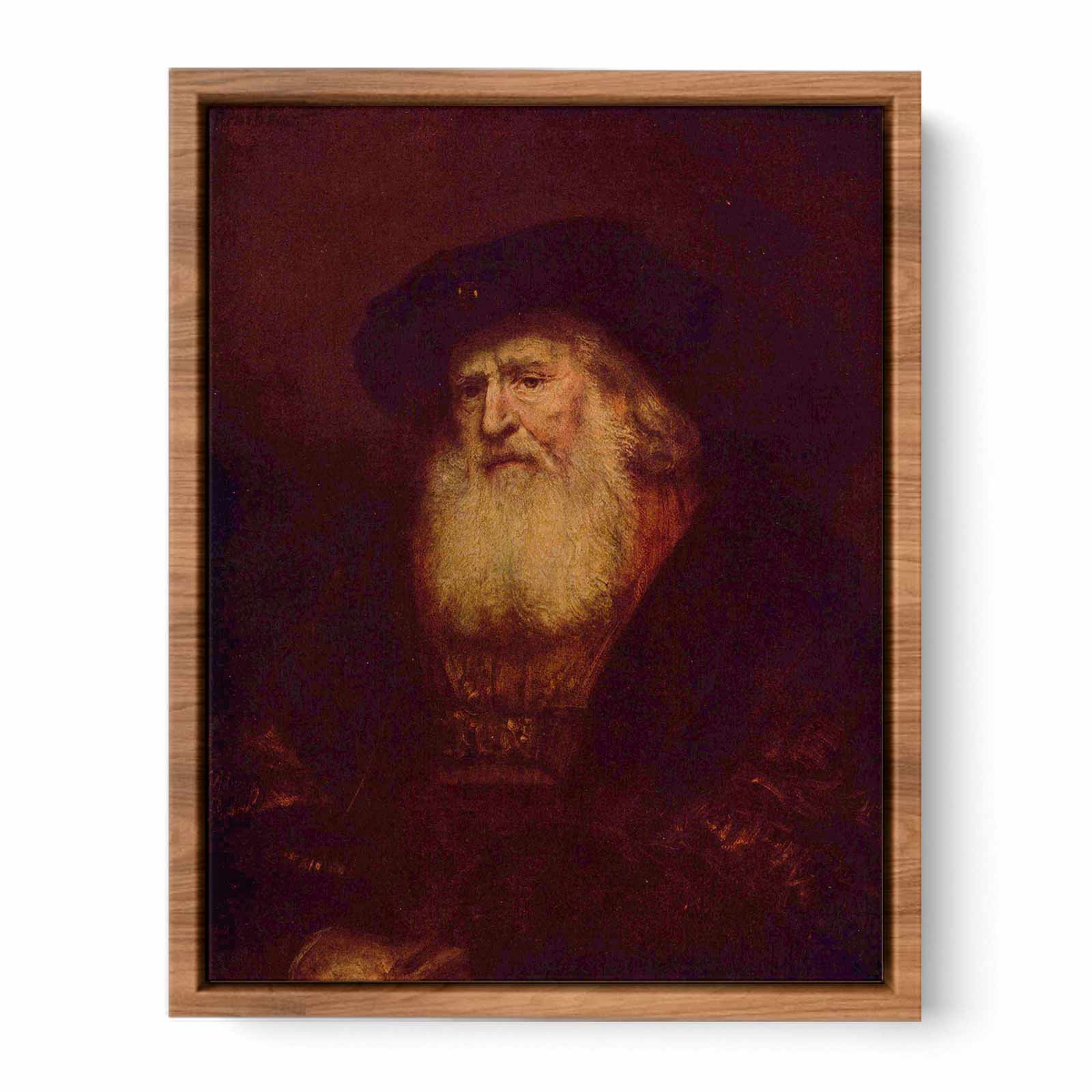 Portrait of a bearded old man Painting