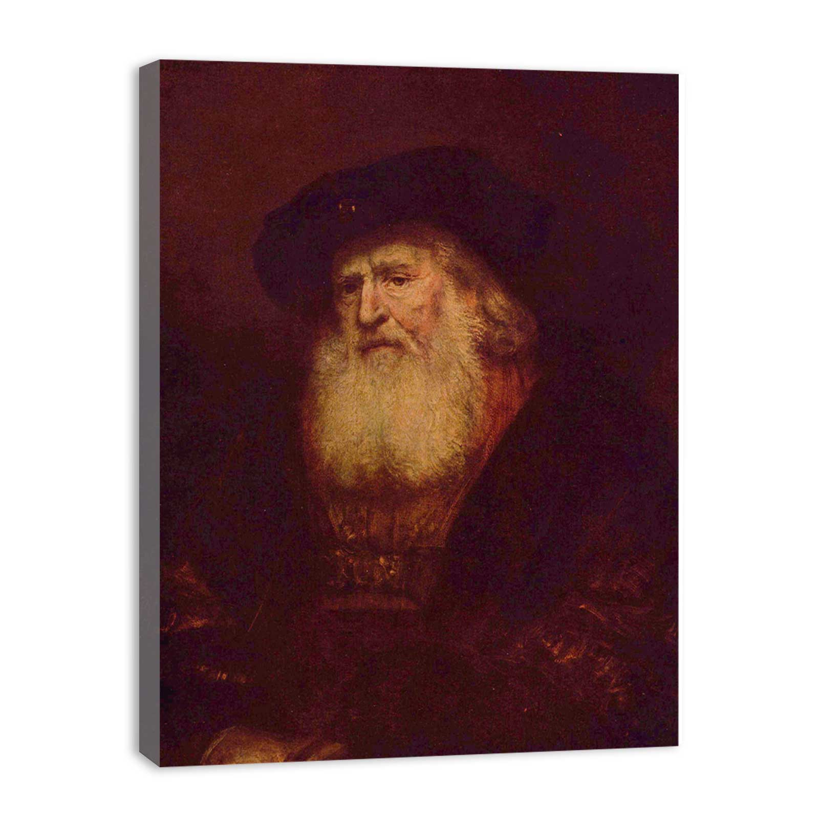 Portrait of a bearded old man Painting