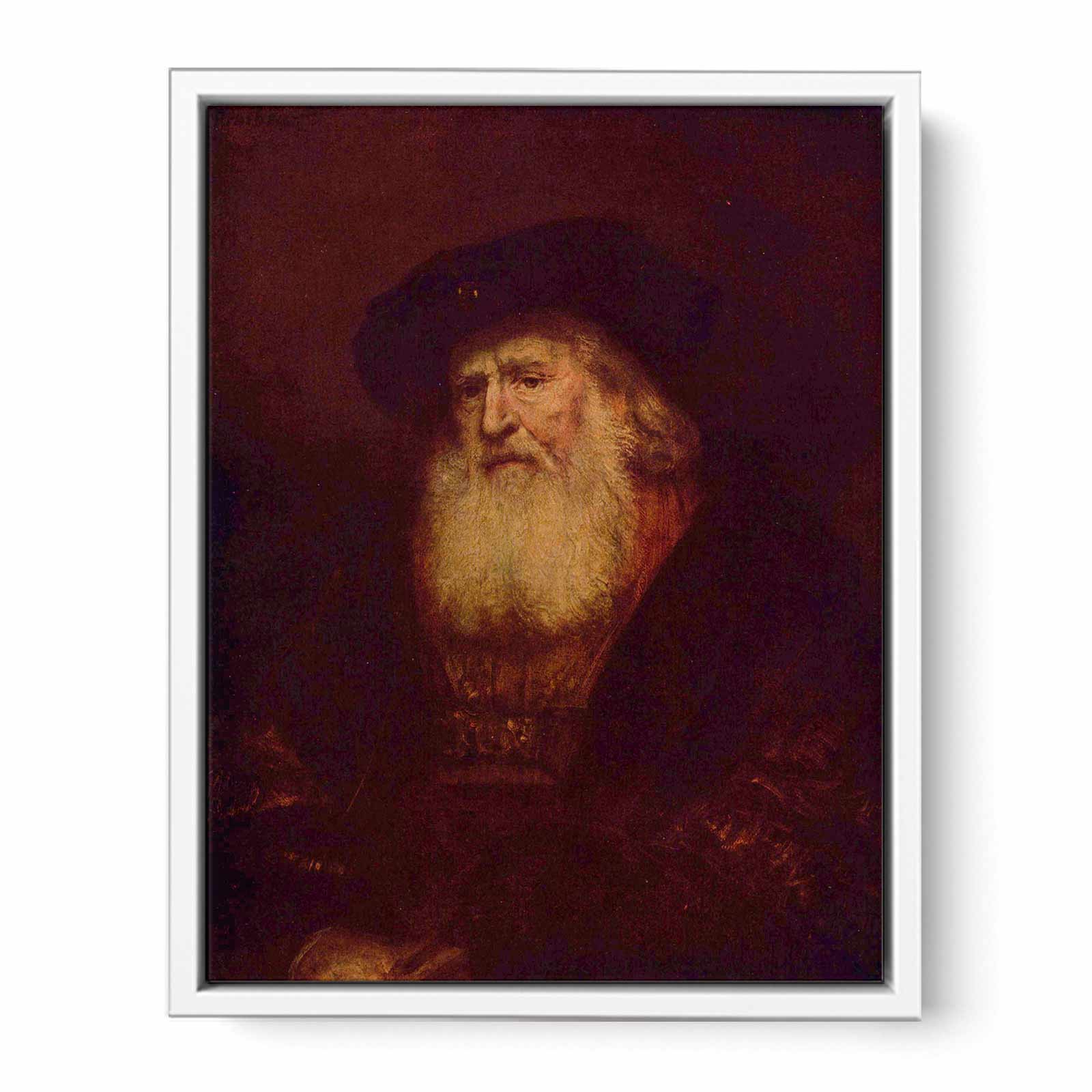 Portrait of a bearded old man Painting