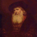 Portrait of a bearded old man 