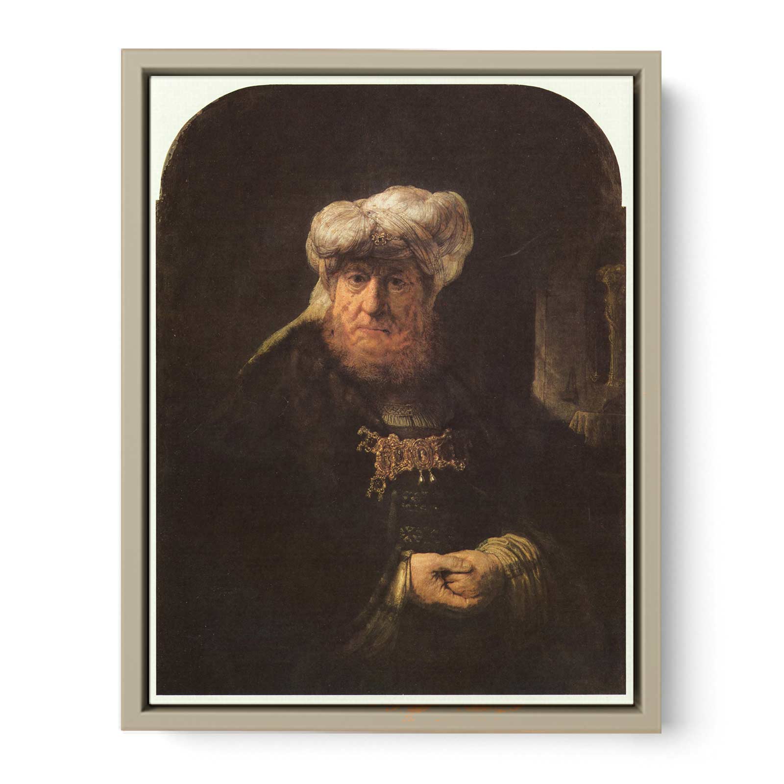 A man in oriental dress Painting