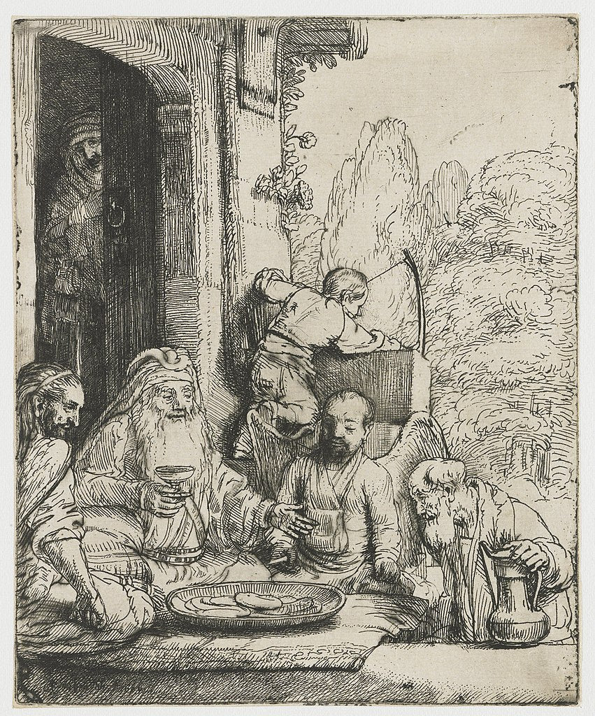 Abraham Entertaining the Angels 