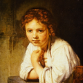 A Girl at a Window 