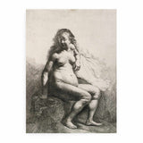 Seated Female Nude 1631 Painting artwork preview
