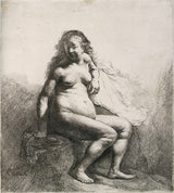 Seated Female Nude 1631 artwork preview
