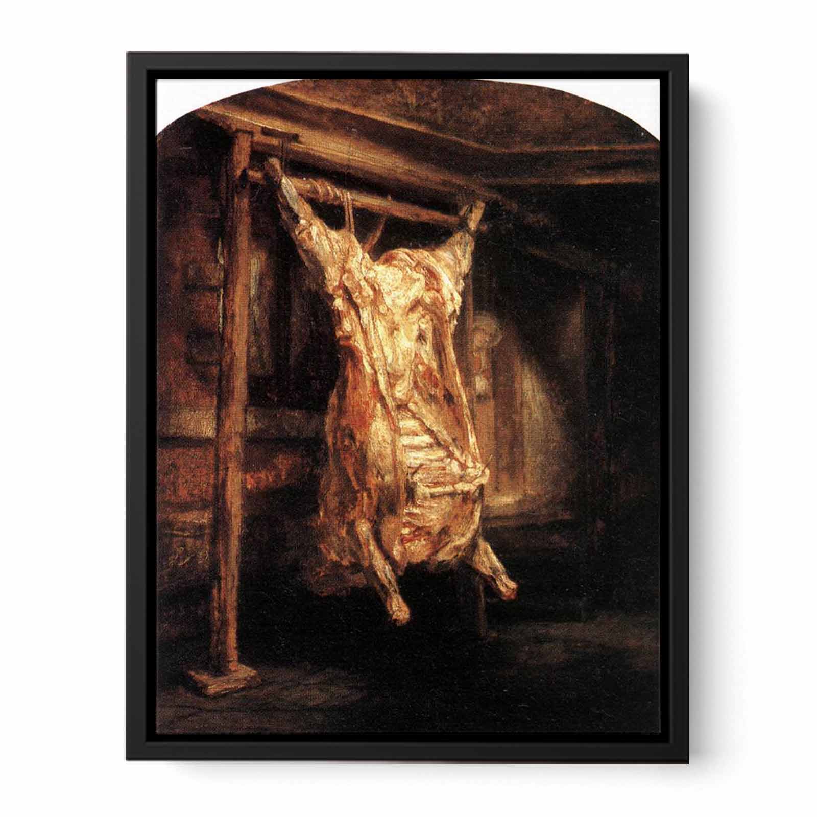 The Flayed Ox 1655 Painting