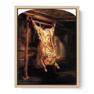 The Flayed Ox 1655 Painting