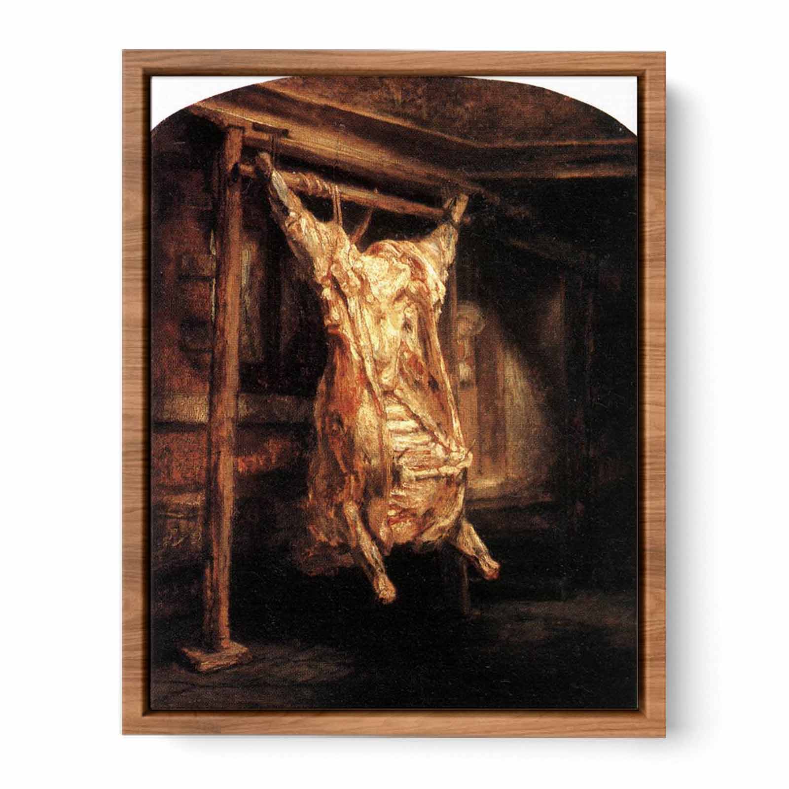 The Flayed Ox 1655 Painting