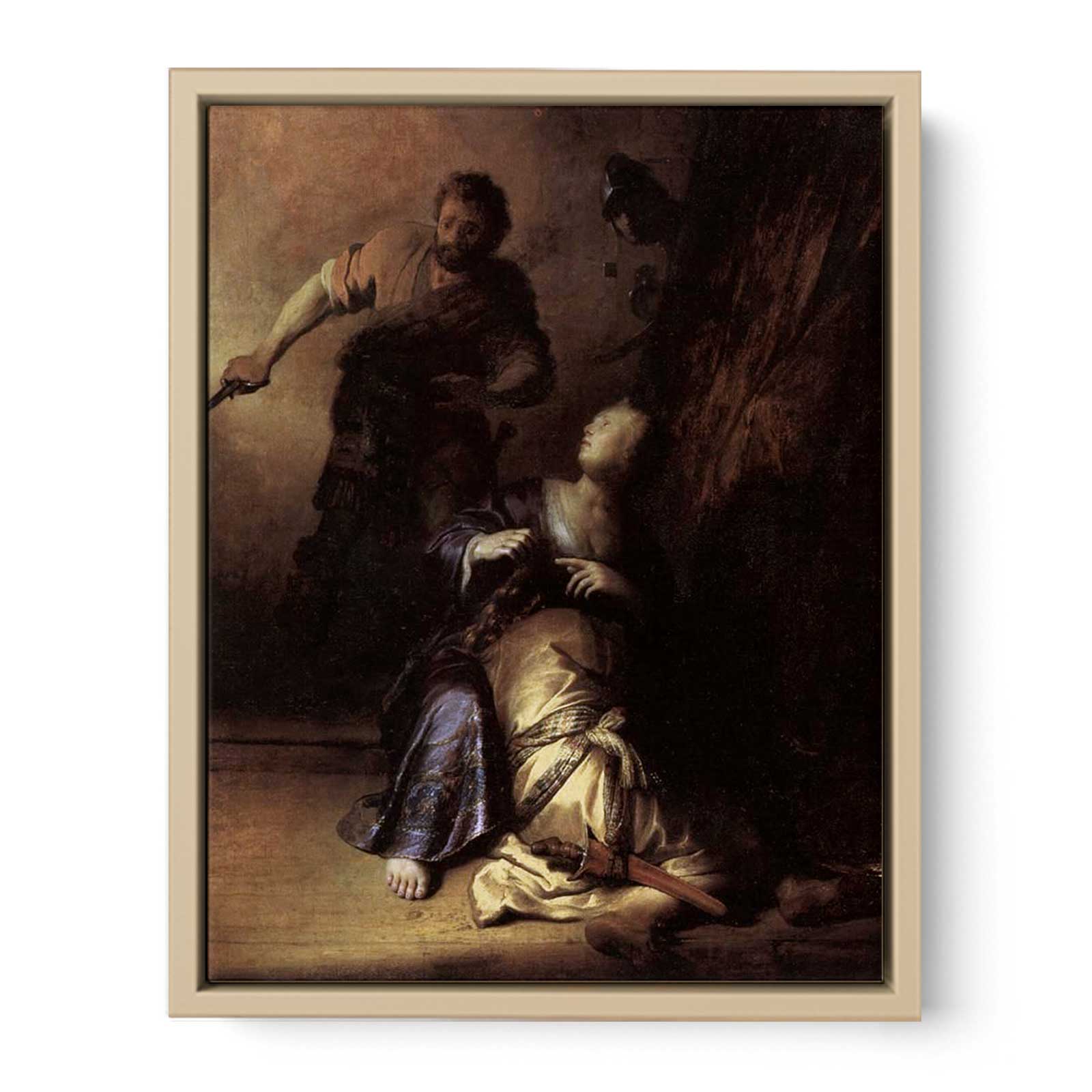 Samson And Delilah Painting