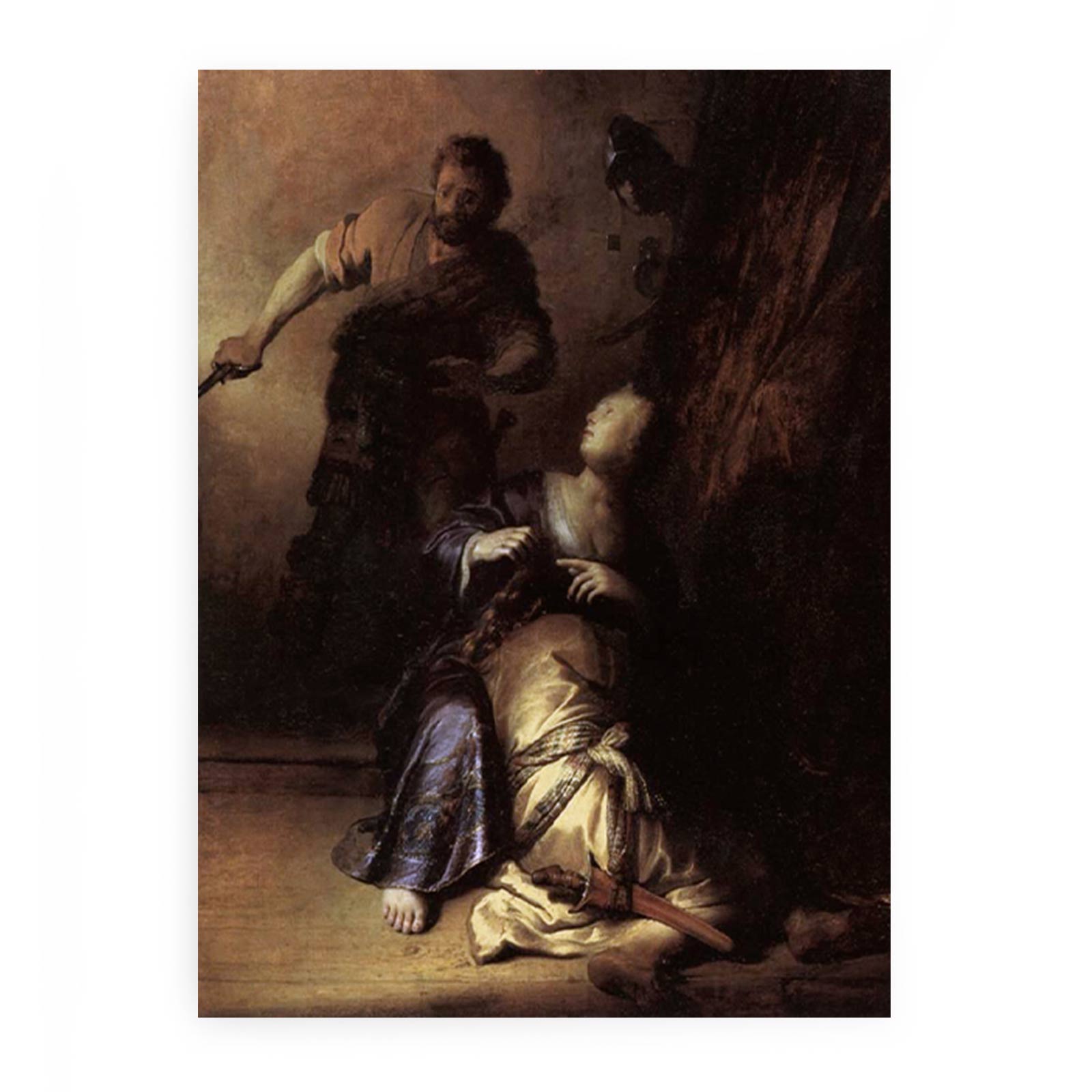 Samson And Delilah Painting