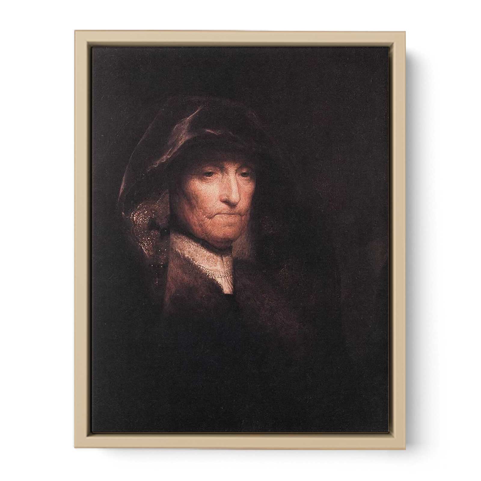 An Old Woman- The Artist's Mother c. 1629 Painting