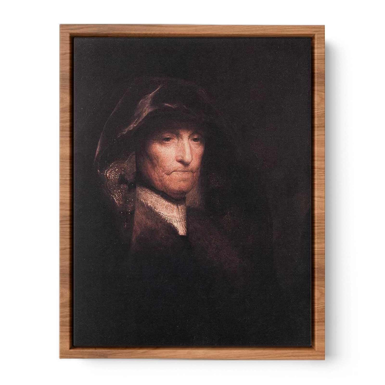 An Old Woman- The Artist's Mother c. 1629 Painting