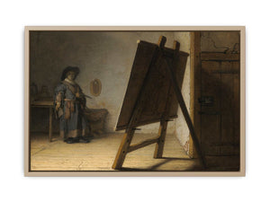 The Artist in his Studio 1626-28 Painting