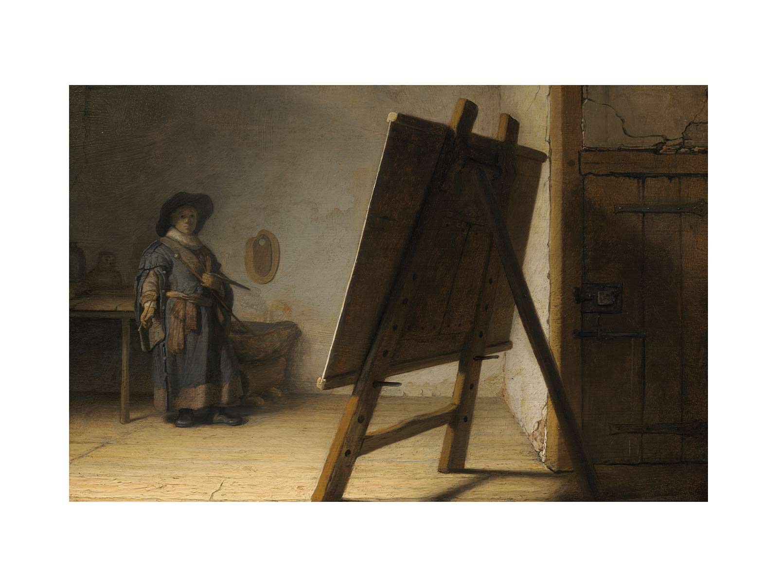 The Artist in his Studio 1626-28 Painting