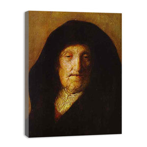 Portrait of Rembrandt's Mother Painting