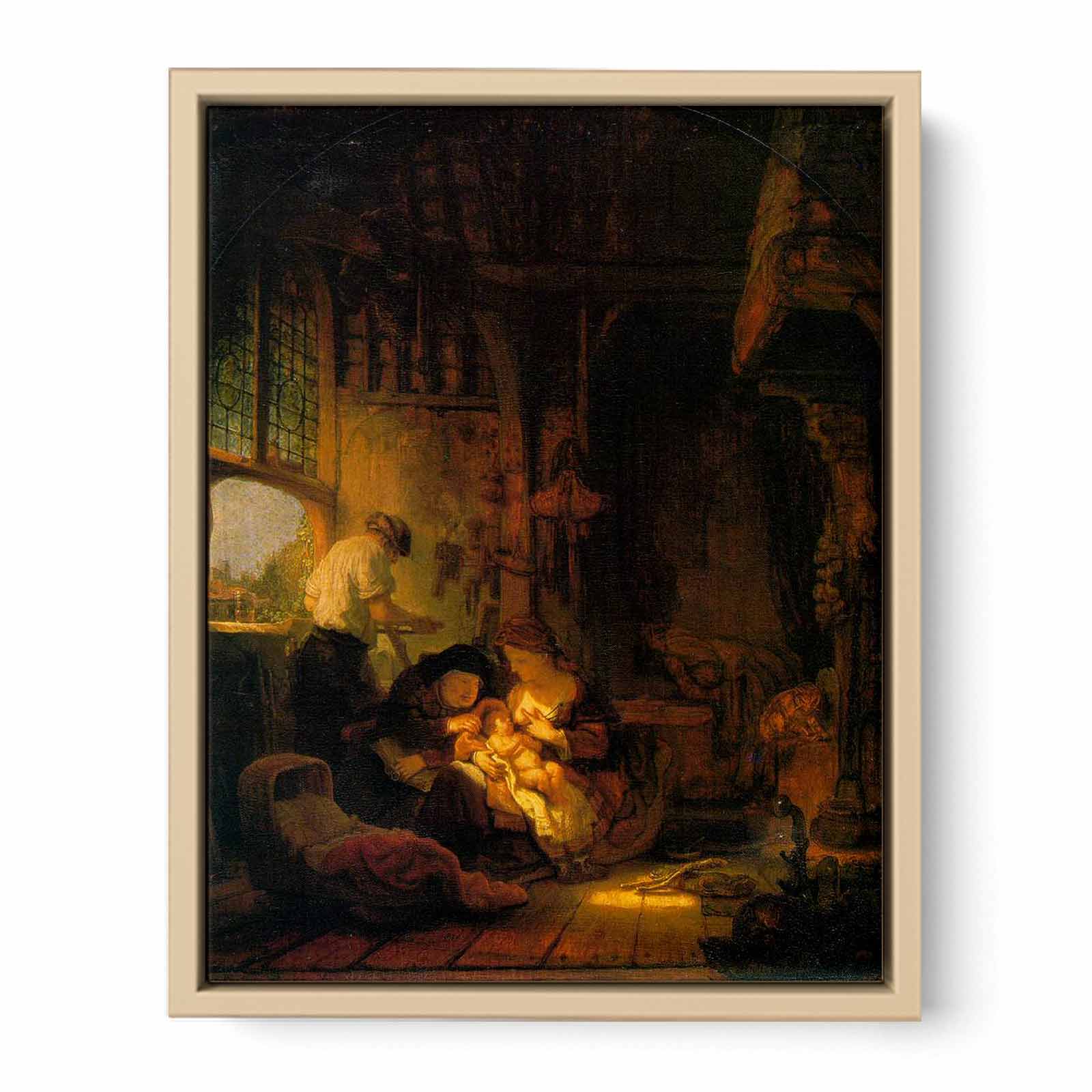 Holy Family 1640 Painting