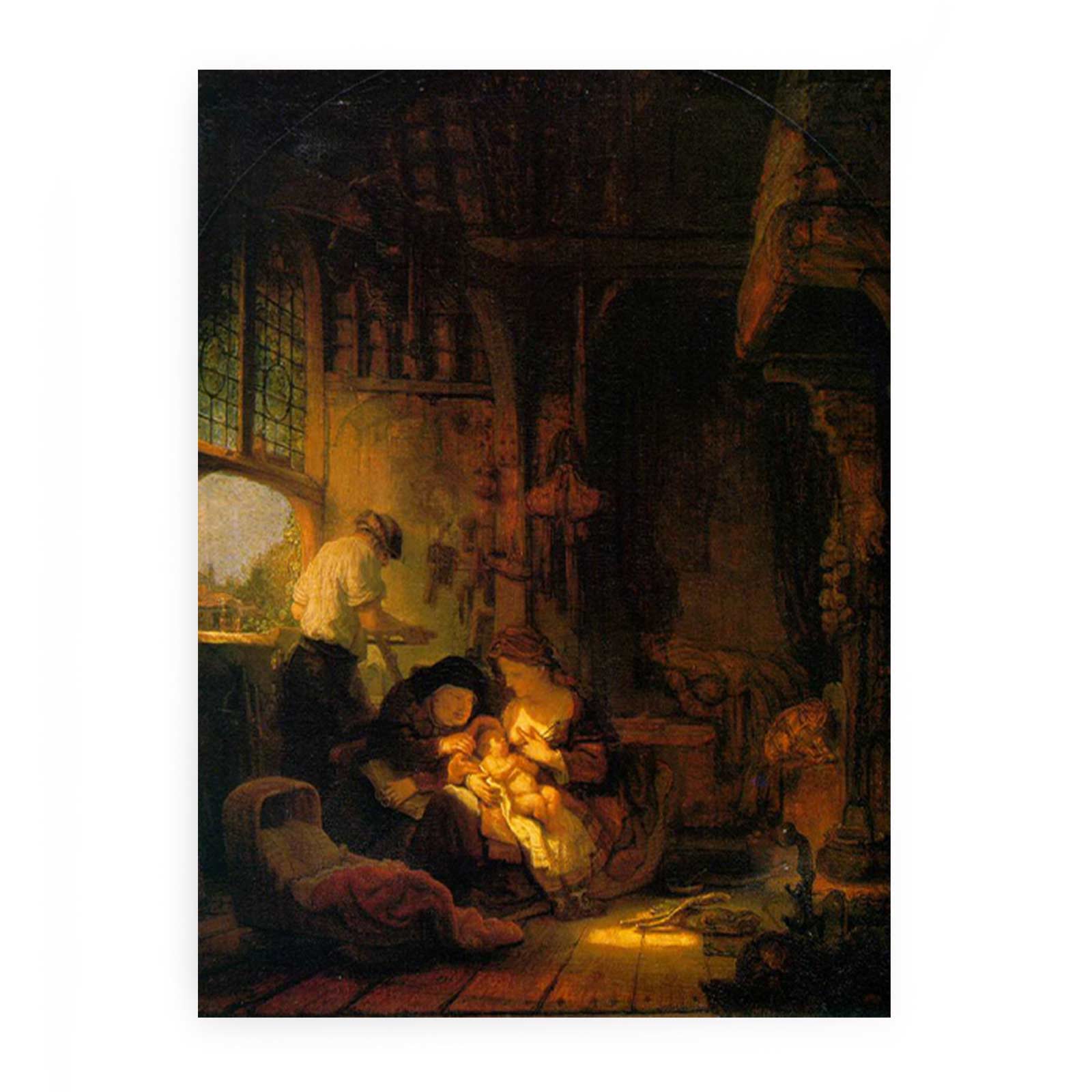 Holy Family 1640 Painting