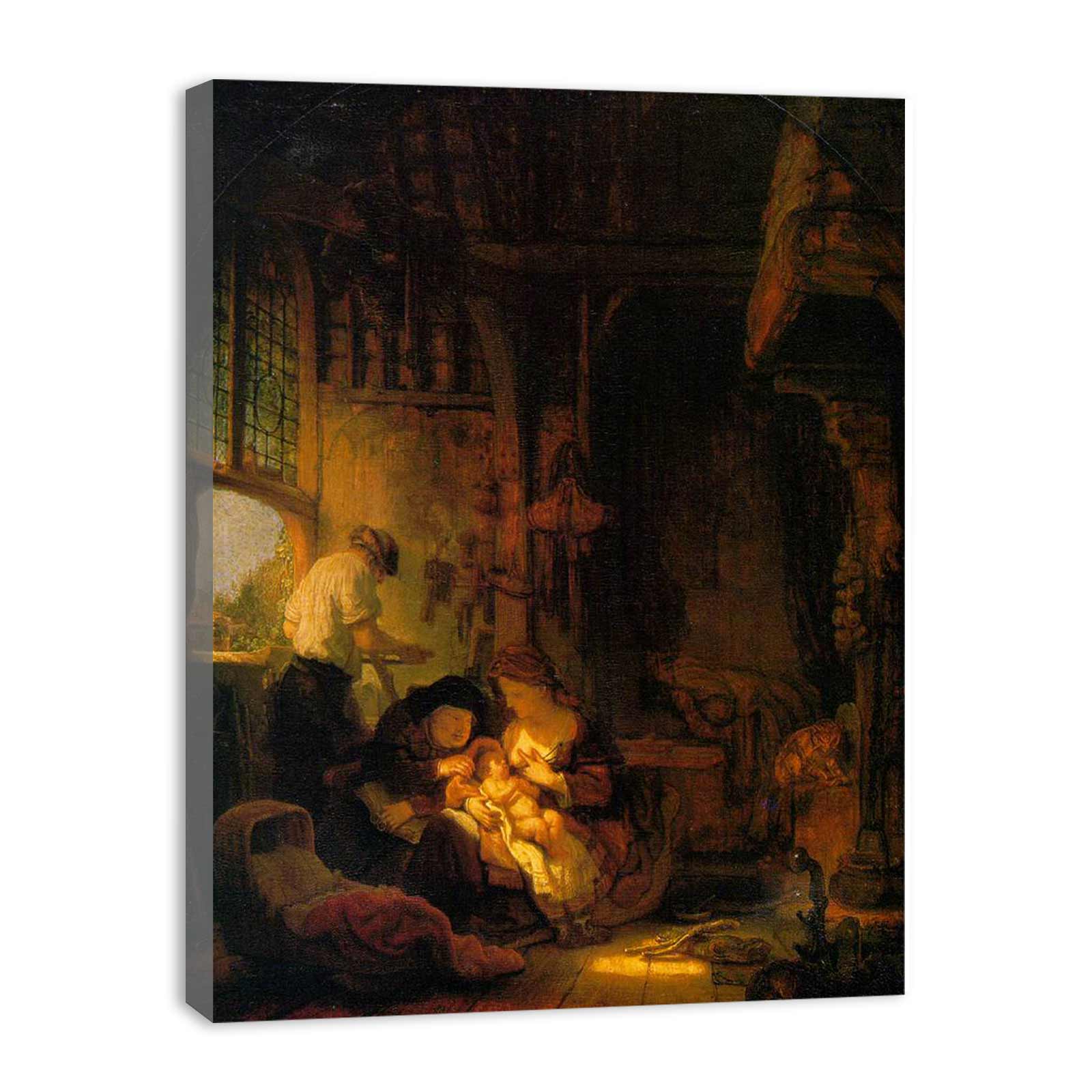 Holy Family 1640 Painting
