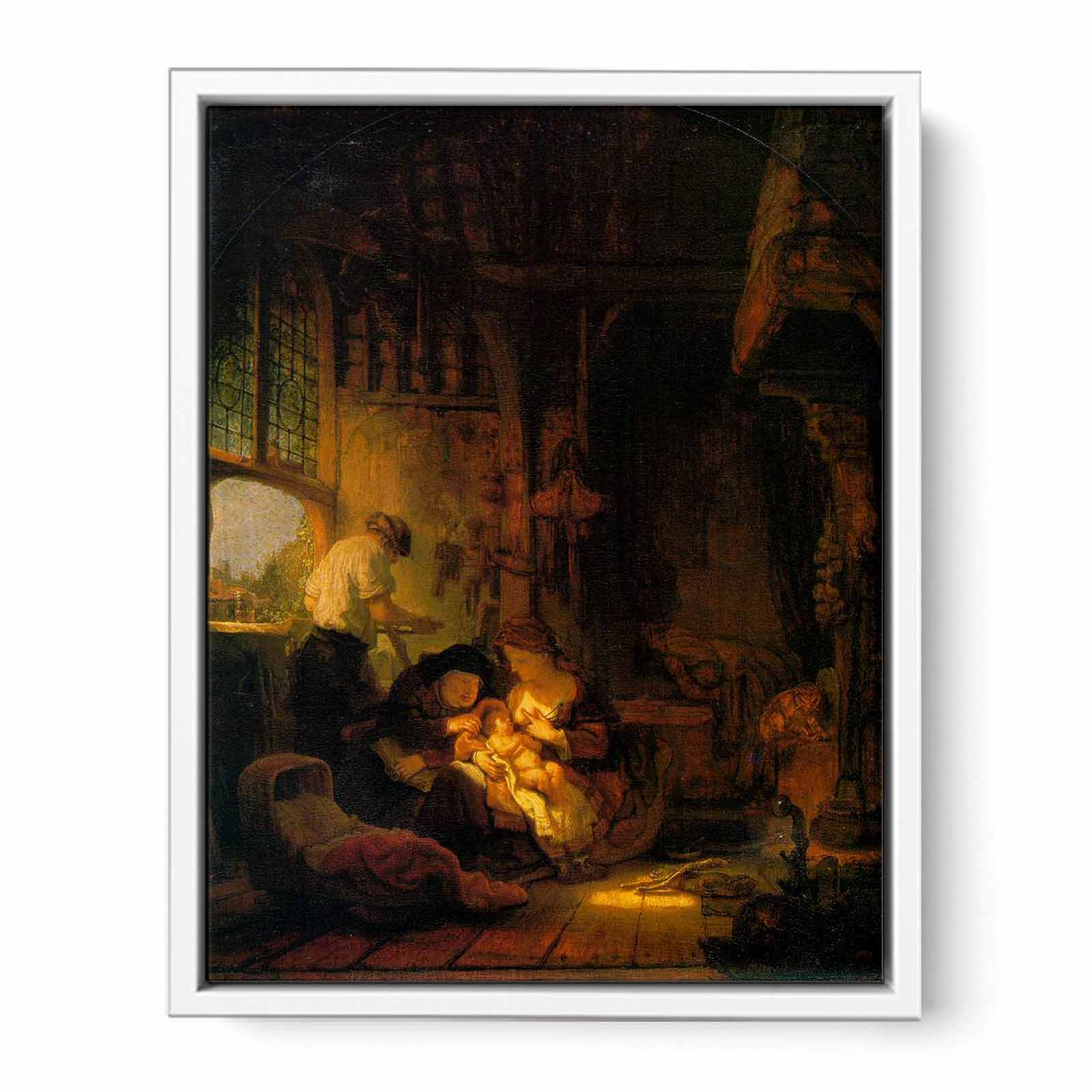 Holy Family 1640 Painting