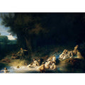 Diana and her Nymphs Bathing, with Actaeon and Callisto
 Painting