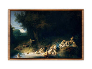 Diana and her Nymphs Bathing, with Actaeon and Callisto
 Painting