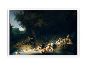 Diana and her Nymphs Bathing, with Actaeon and Callisto
 Painting