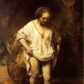 Hendrickje Bathing in a River 1654 