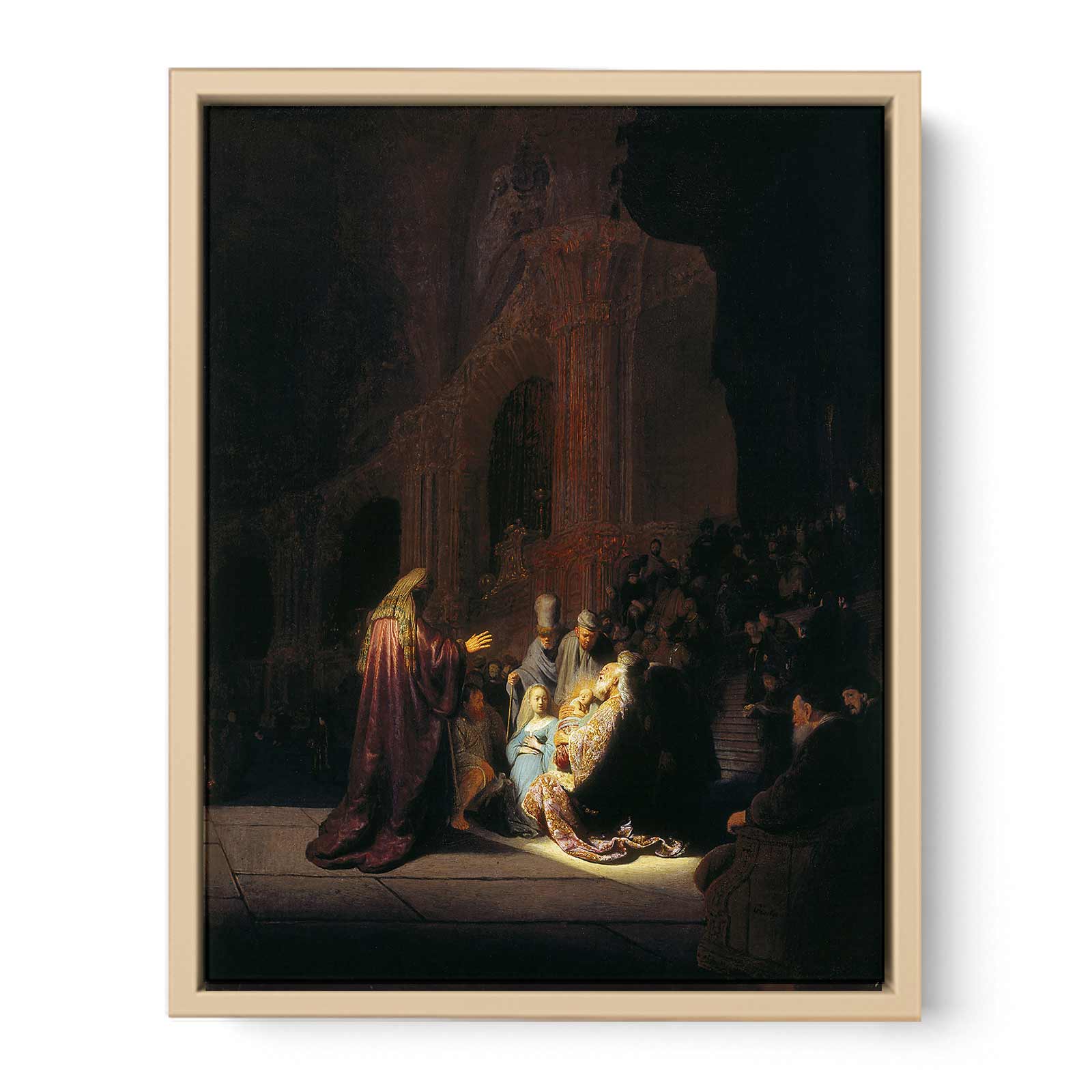 The Presentation of Jesus in the Temple Painting