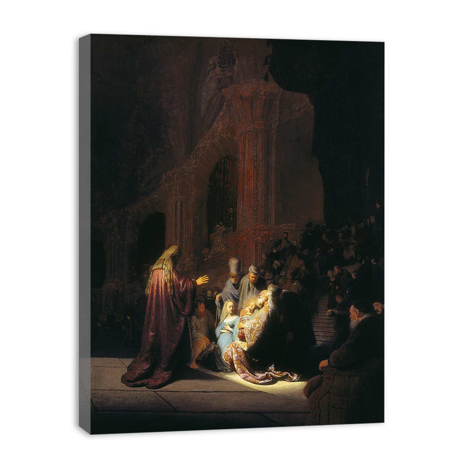 The Presentation of Jesus in the Temple Painting