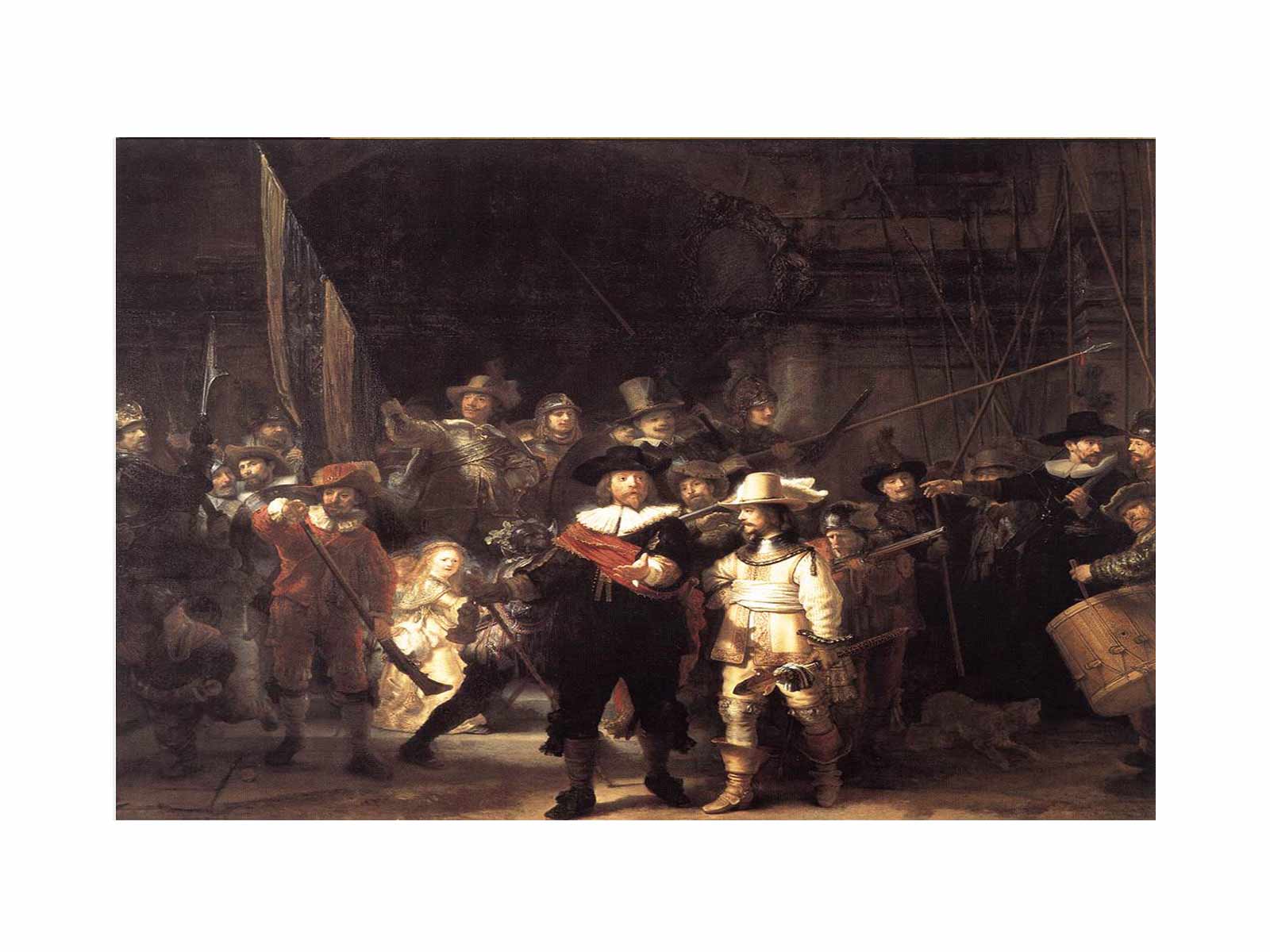 The Nightwatch 1642
 Painting