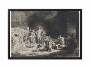 The Hundred Guilder Print Painting