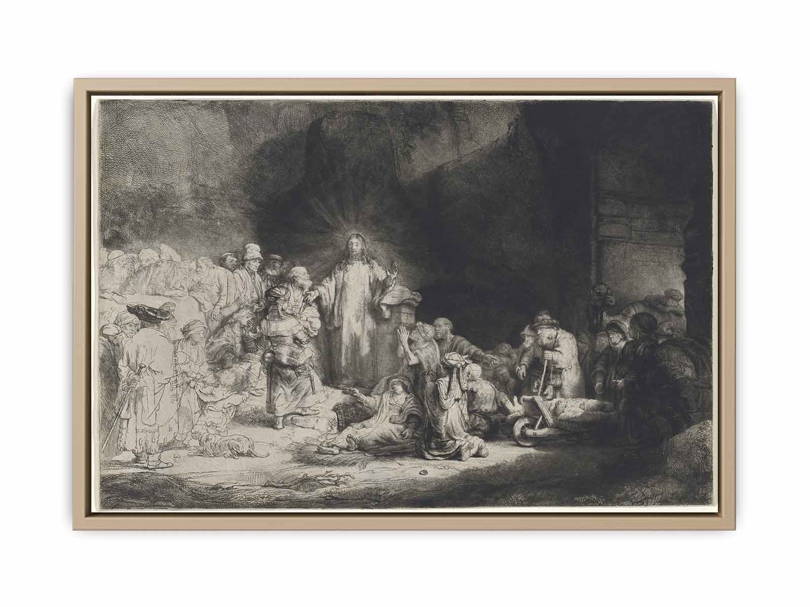 The Hundred Guilder Print Painting