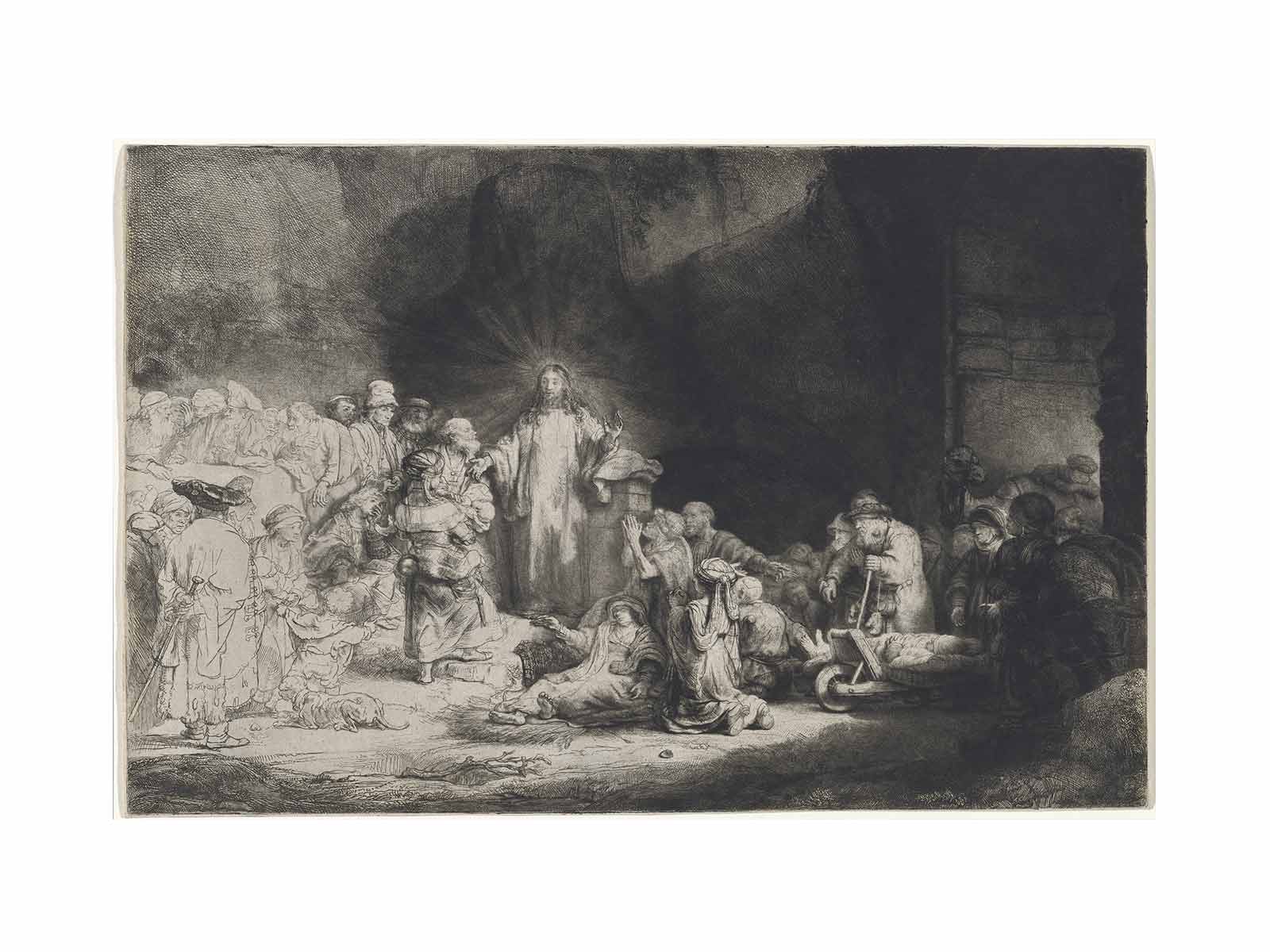 The Hundred Guilder Print Painting