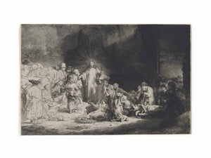The Hundred Guilder Print Painting