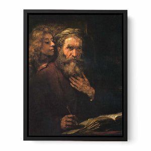 Evangelist Matthew and the Angel 1661 Painting
